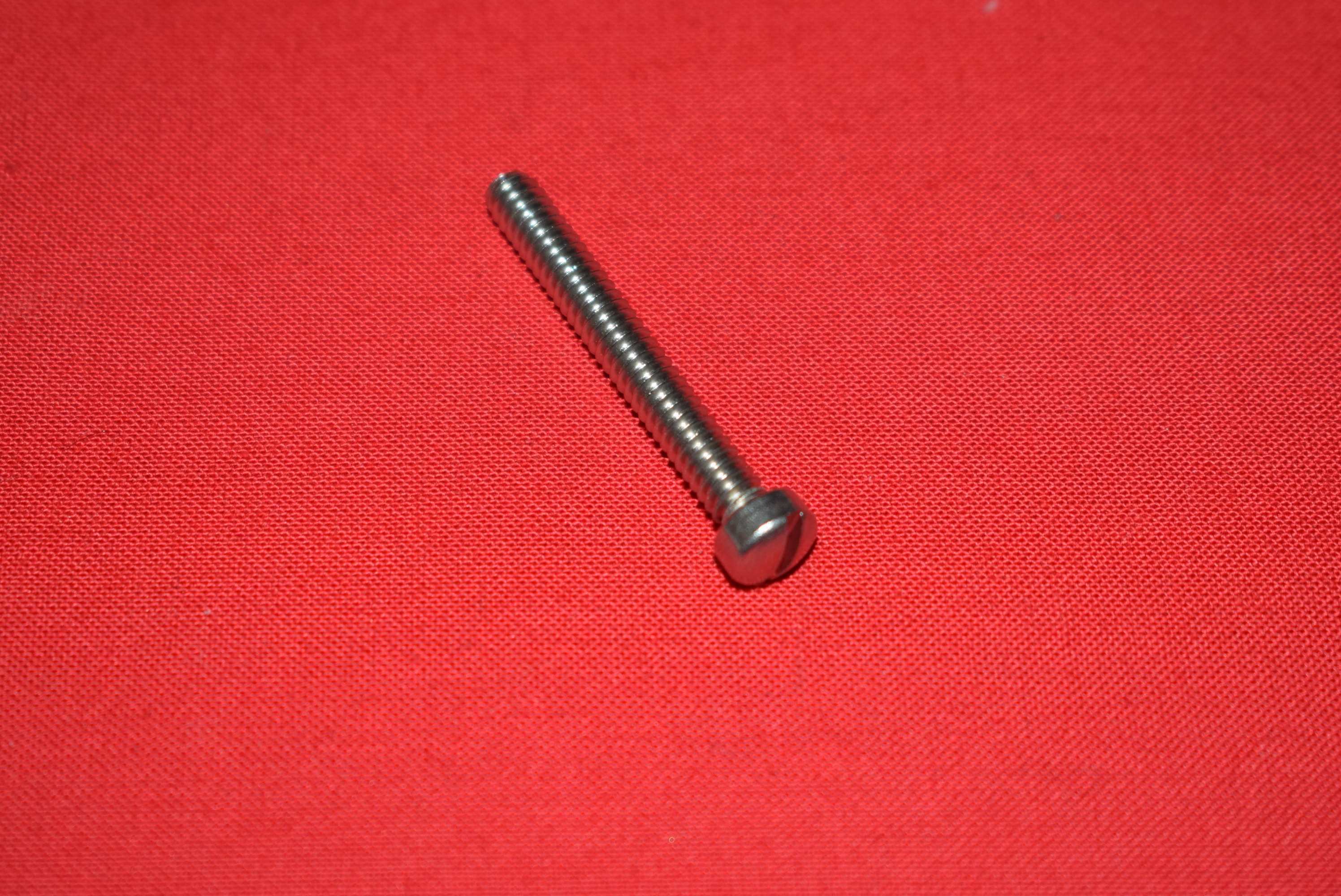 Stainless steel standard slotted Fillister head Screws & Nuts