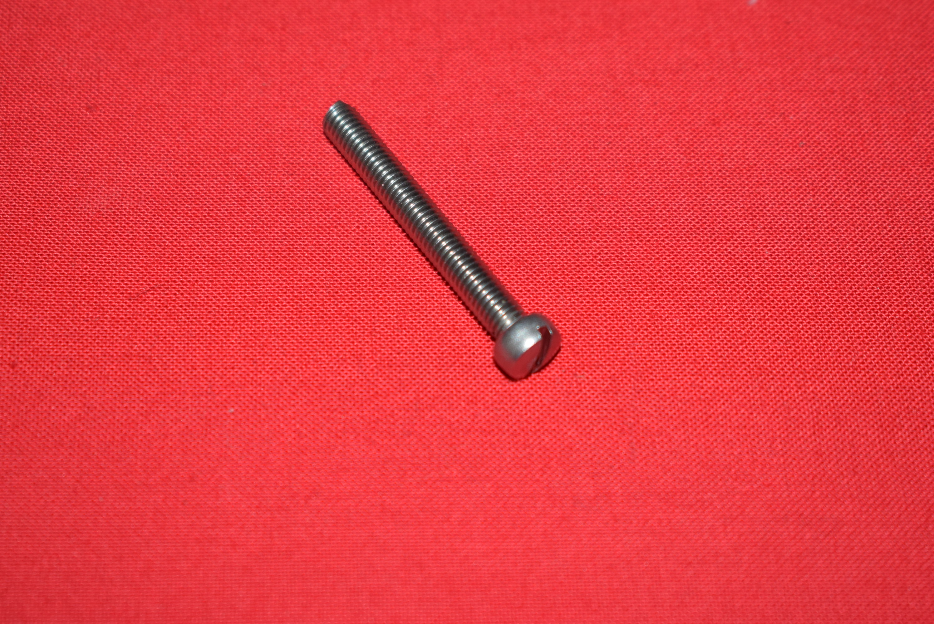 Stainless steel standard slotted Fillister head Screws & Nuts