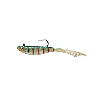 Softfish vertical jig green/silver/red 14g 12,5cm