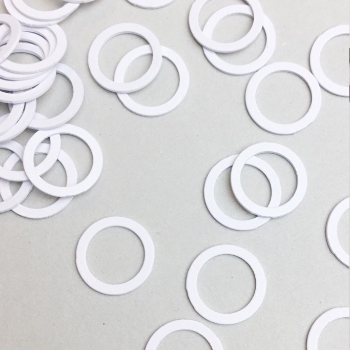 Ring 10mm - white