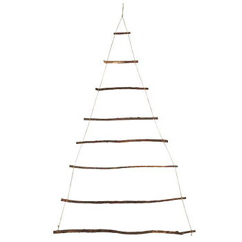 Decorative Christmas tree of branches, Large - Ib Laursen