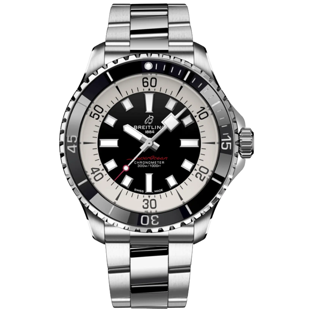 A17376211B1A1 Breitling Superocean Automatic 44 svart länk
