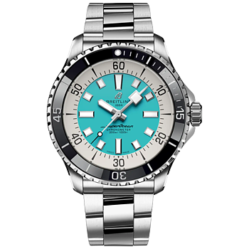 A17376211L2A1 Breitling Superocean Automatic 44 turkos länk