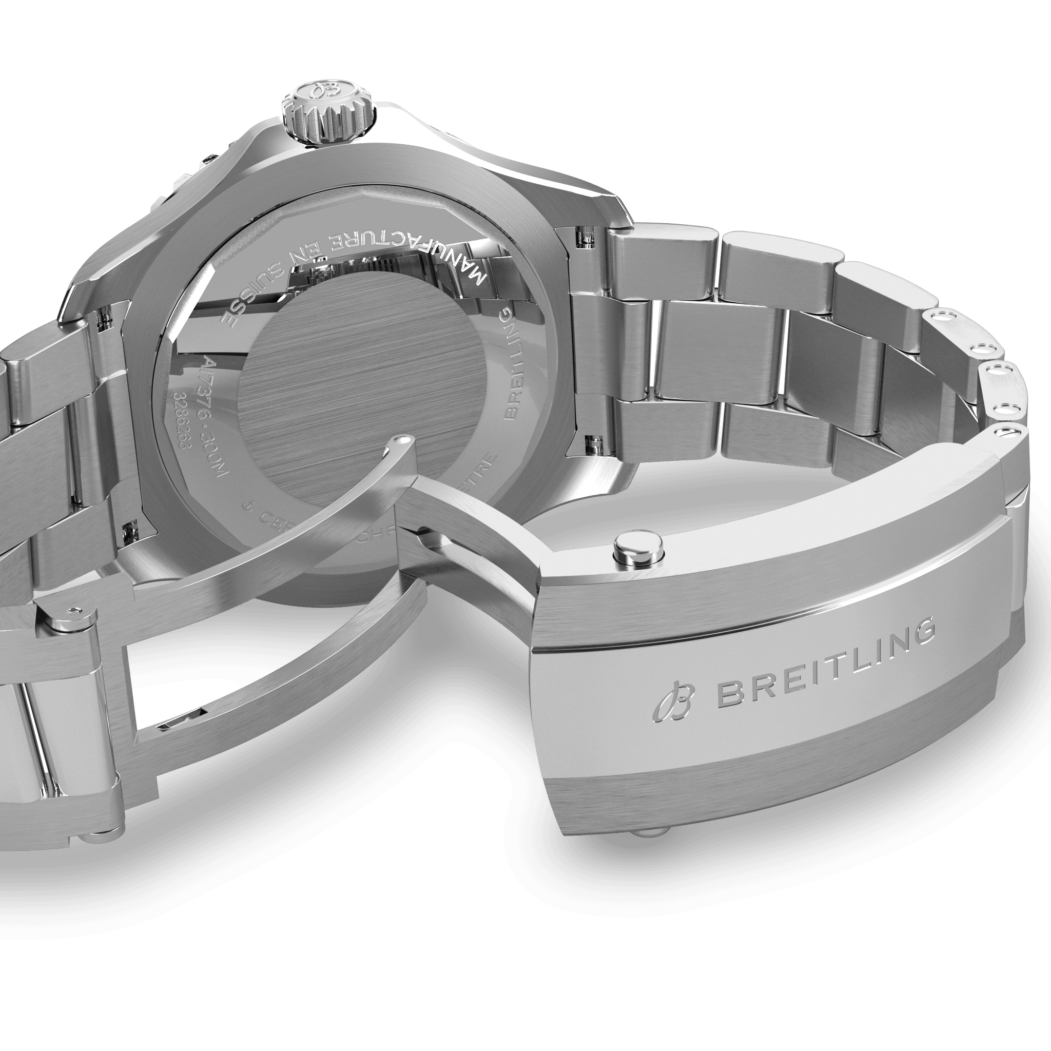 A17376A31L1A1 Breitling Superocean Automatic 44 grön länk