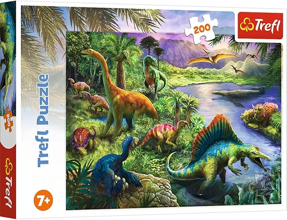 Dinosaur Valley  200 Bitar Trefl - 2