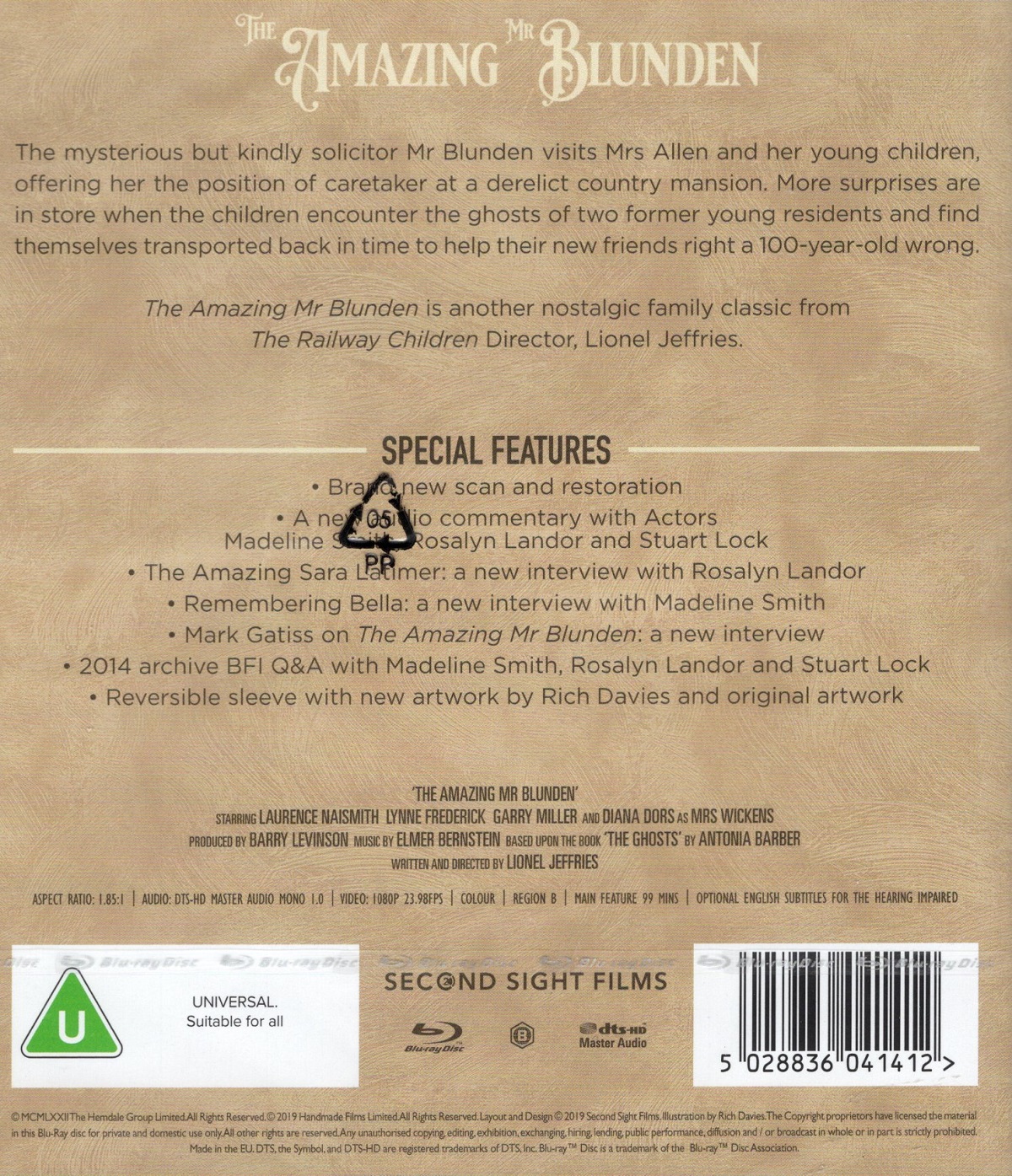 Amazing Mr Blunden (ej svensk text) (Blu-ray) - 2