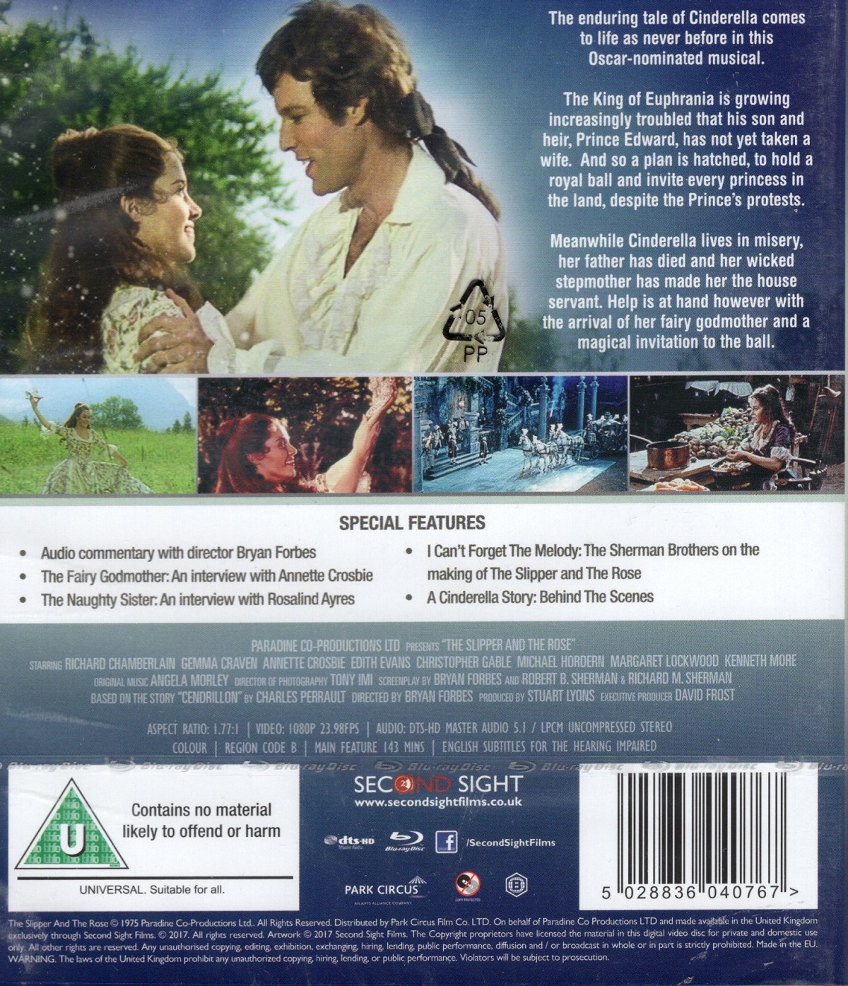 The Slipper And The Rose (ej svensk text) (Blu-ray) - 2