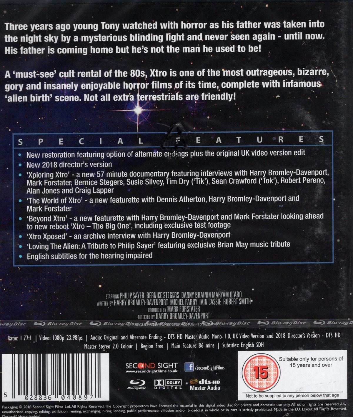 Xtro (ej svensk text) (Blu-ray) - 2