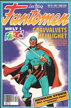 Fantomen nr 12 1991 Begagnad