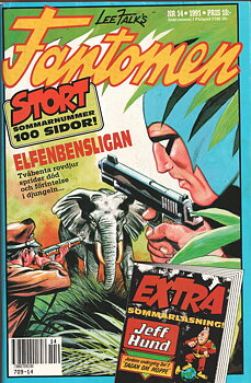 Fantomen nr 14 1991 Begagnad