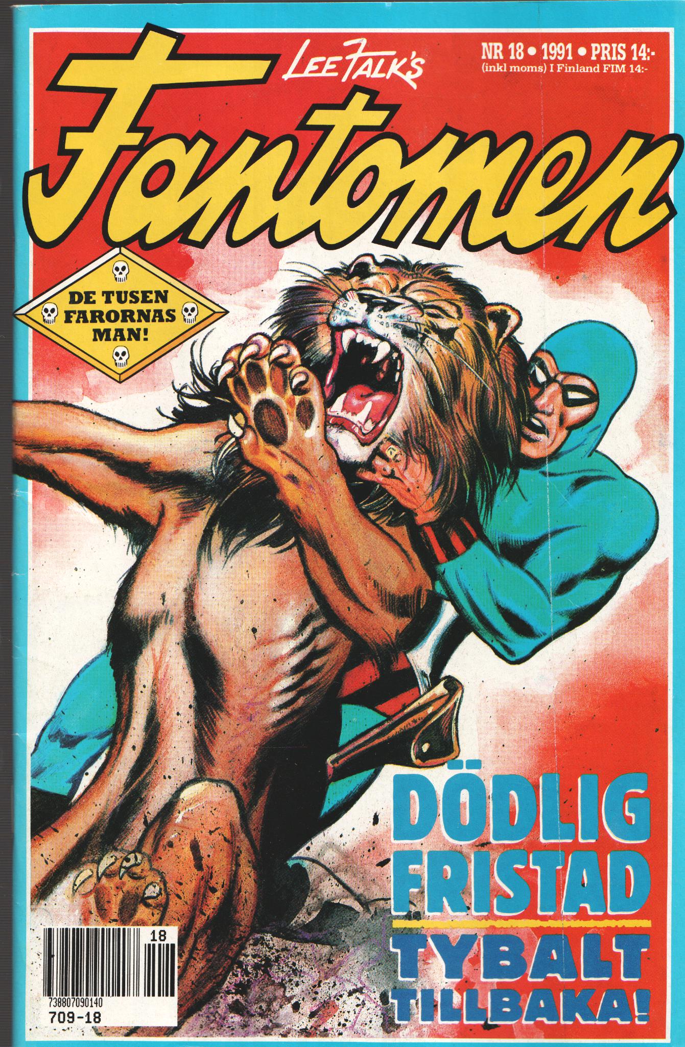 Fantomen nr 18 1991, Begagnad