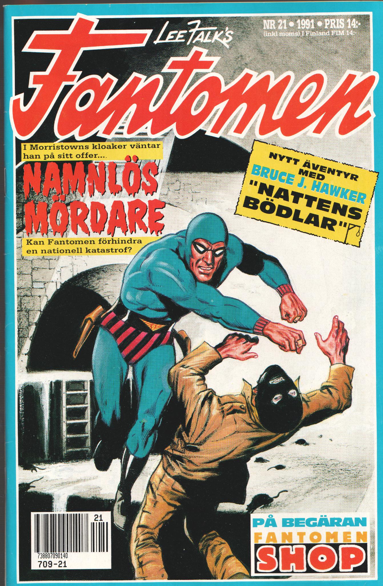 Fantomen nr 21 1991, Begagnad
