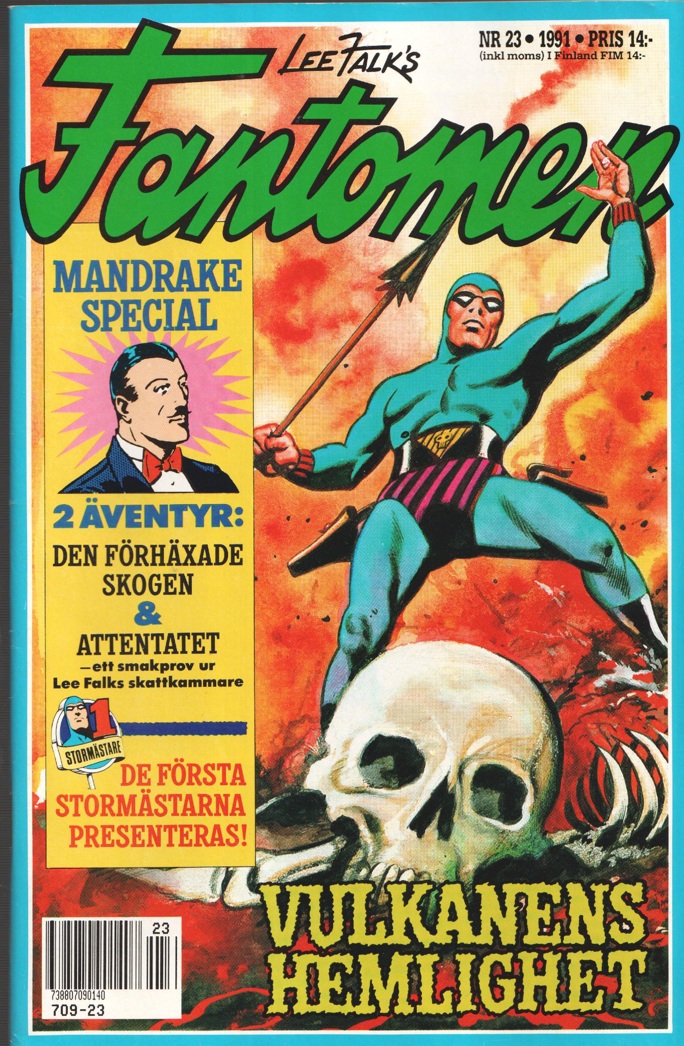 Fantomen nr 23 1991, Begagnad
