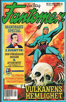 Fantomen nr 23 1991, Begagnad