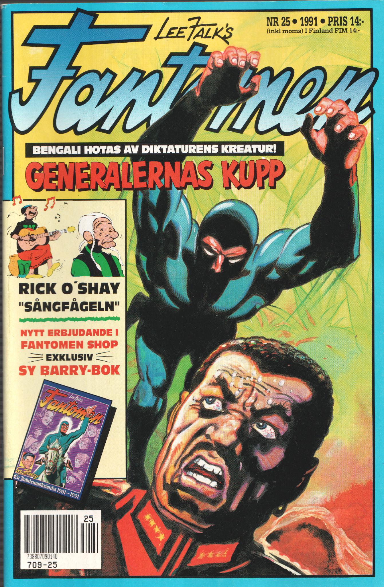Fantomen nr 25 1991, Begagnad