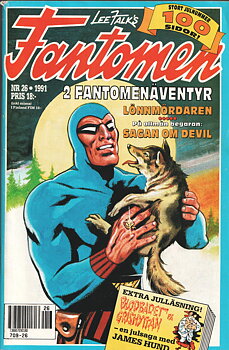 Fantomen nr 26 1991, Begagnad