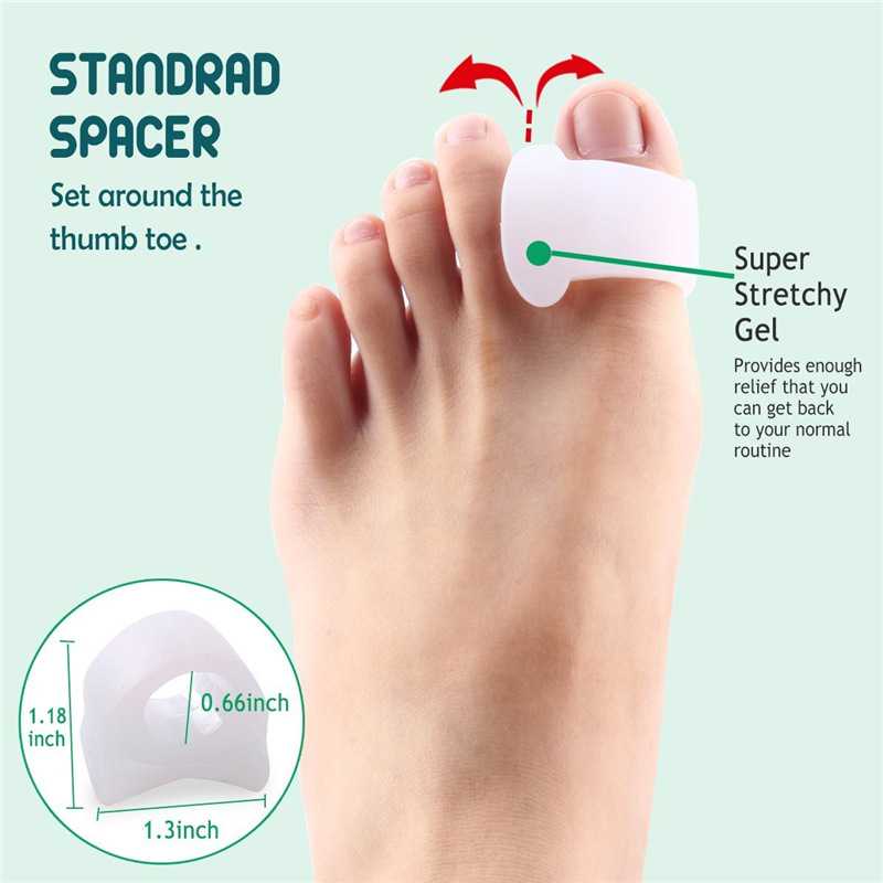Hallux Valgus - Korrigeringsset Tår 9 delar - 12