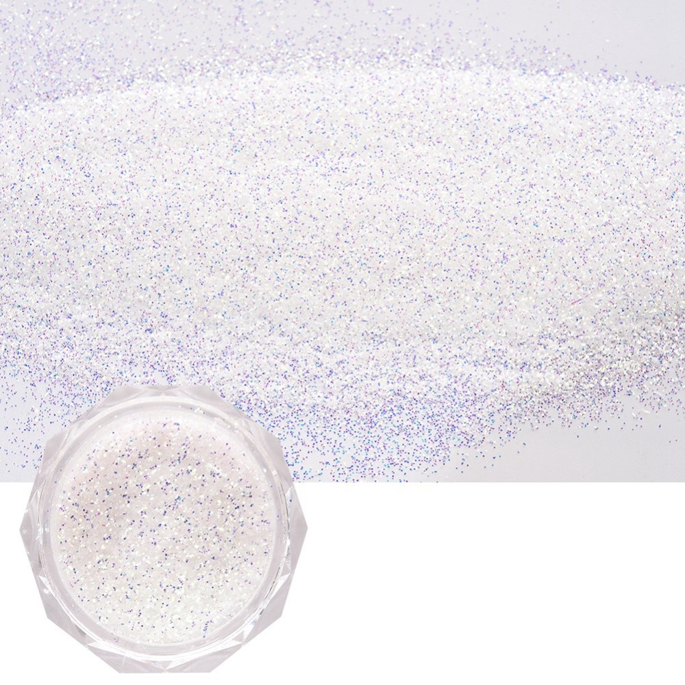 Resin Crystal diamond craft powder glitter,  White