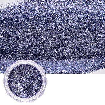 Kristallpulver med glittereffekt till Resin -  Blåklintsblå