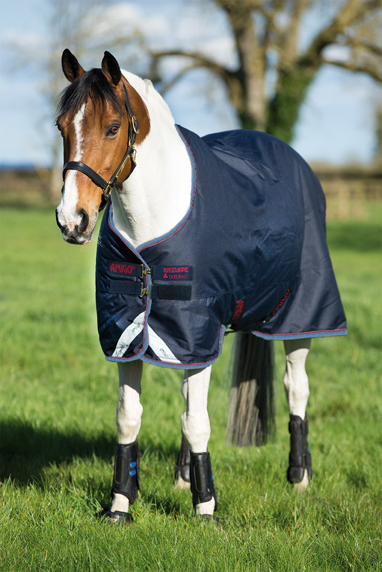 Horseware AMIGO BRAVO PONNY 250 gram Navy, red, blue 80 cm