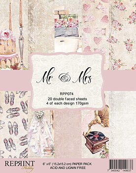Reprint Mr & Mrs Collektion 6"x6"