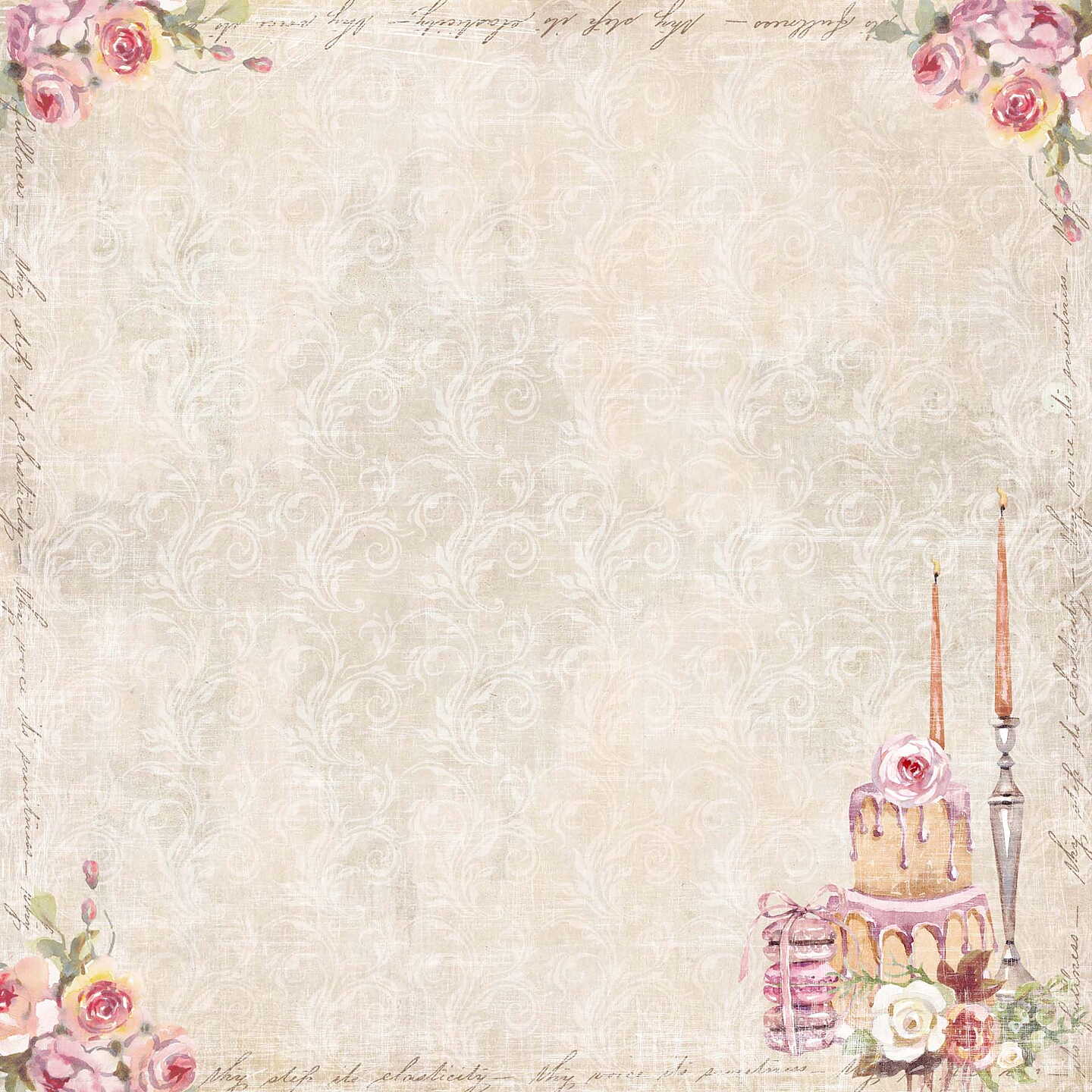 Reprint Mr & Mrs Collektion 6"x6" - 3