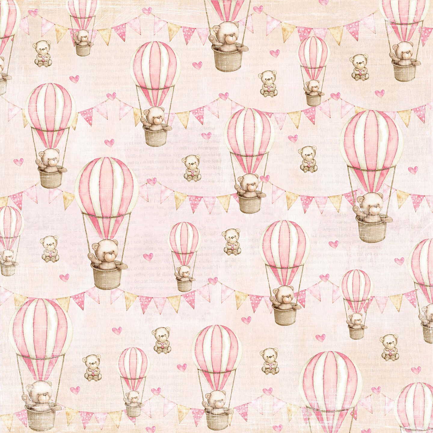 Reprint Teddy Girl Collektion 6"x6" - 5