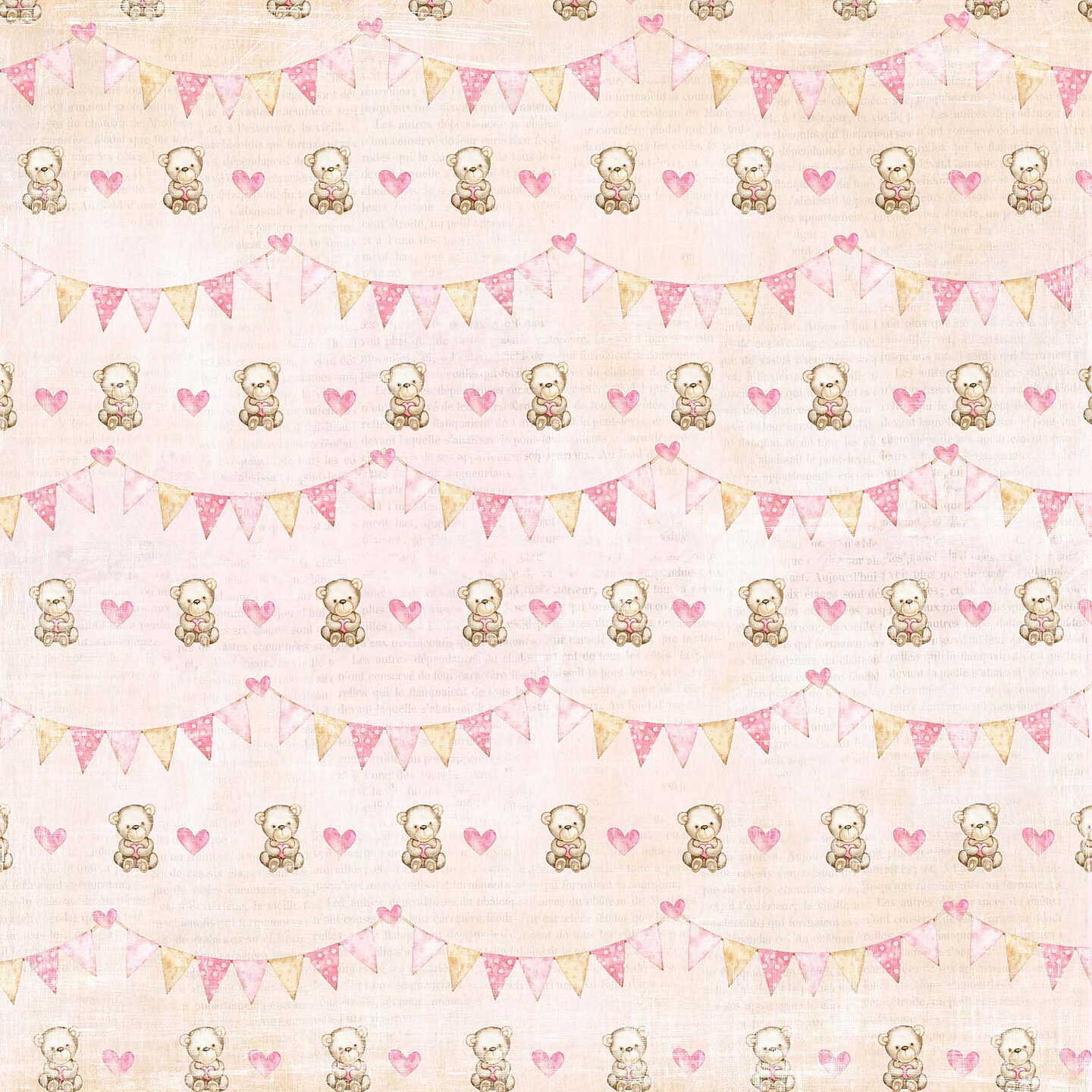 Reprint Teddy Girl Collektion 6"x6" - 6