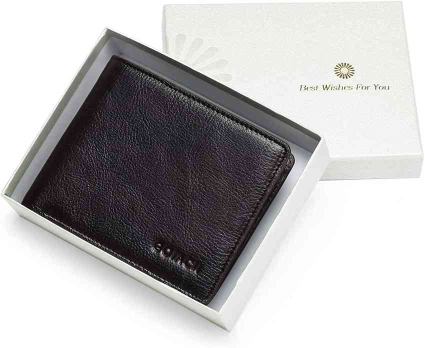 Men's wallets genuine leather RFID-blocking with coin pocket - 7