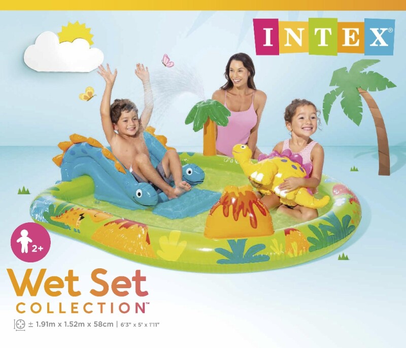Intex Pool & Lekbassäng Little Dino