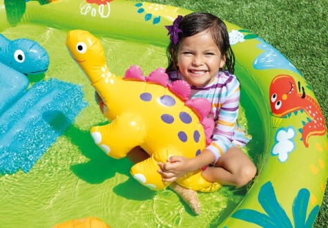 Intex Pool & Lekbassäng Little Dino - 5