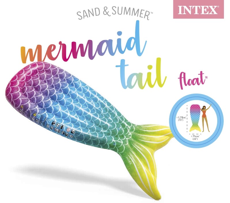 Intex Badmadrass Mermaid Tail - 3