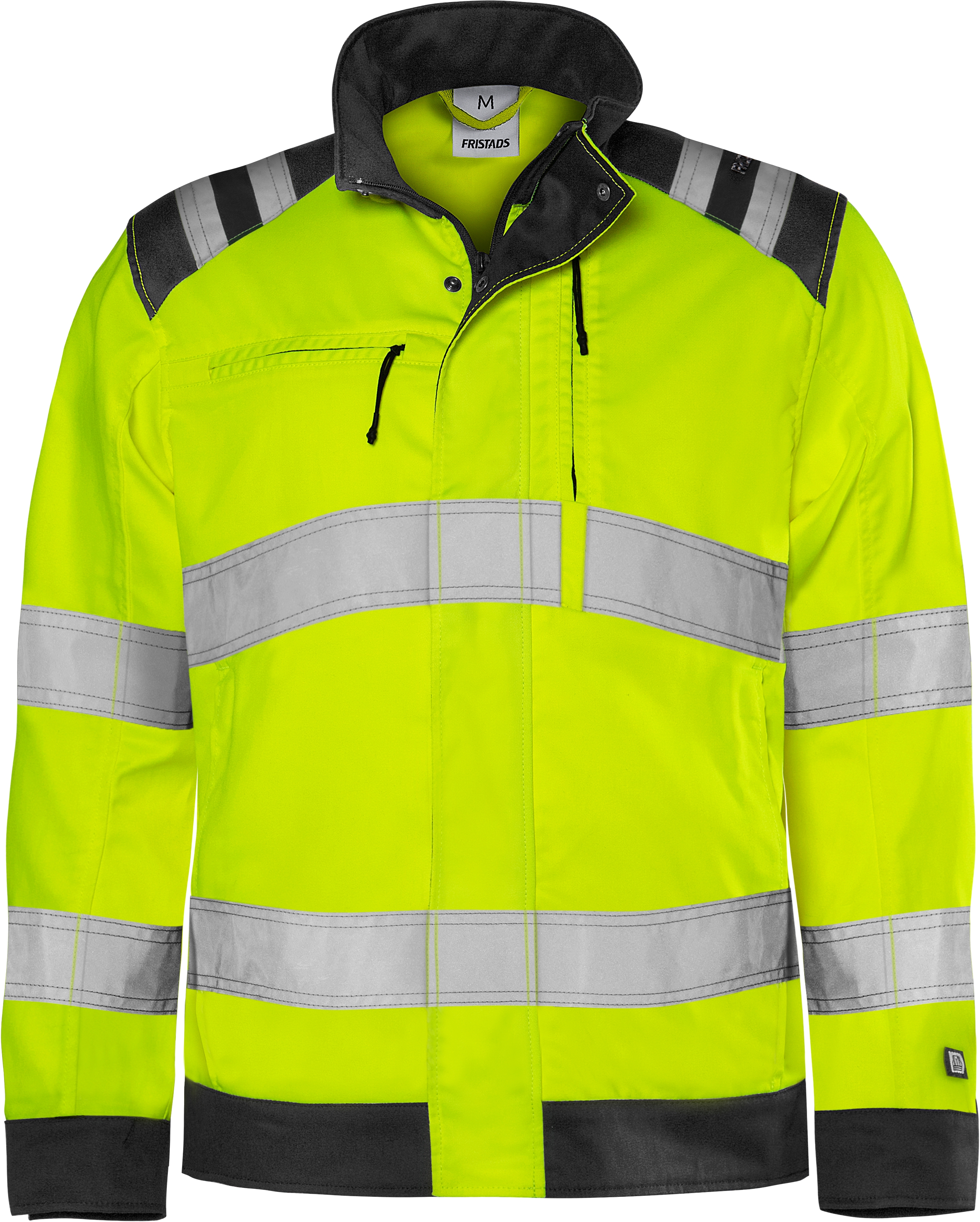 Miljödeklarerad varseljacka av återvunnen polyester och ekologisk bomull. Lätt och slitstark arbetsjacka med praktiska fickor. Har EPD (Environmental Product Declaration). Koncept: Trofta - 4