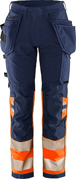 VARSEL GREEN HANTVERKARBYXA STRETCH 2663 GSTP KLASS 1, DAM