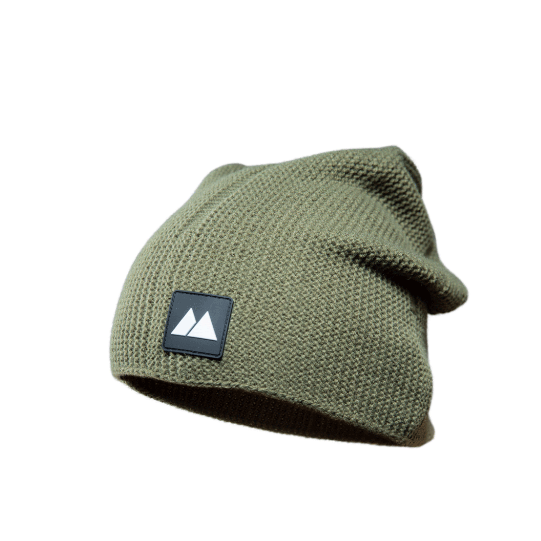 olive green mens beanie