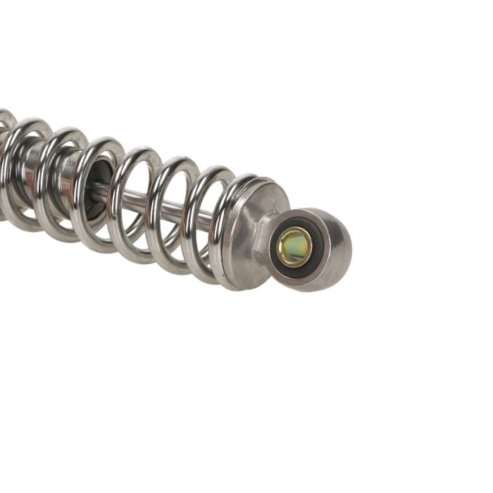 Støddæmper 280 mm, justerbar hårdhed, 10 mm huller i top og bund. Forkromet - 3