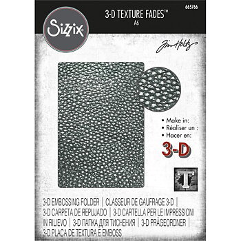 Sizzix - 3D textured Fades - Cracked Leather