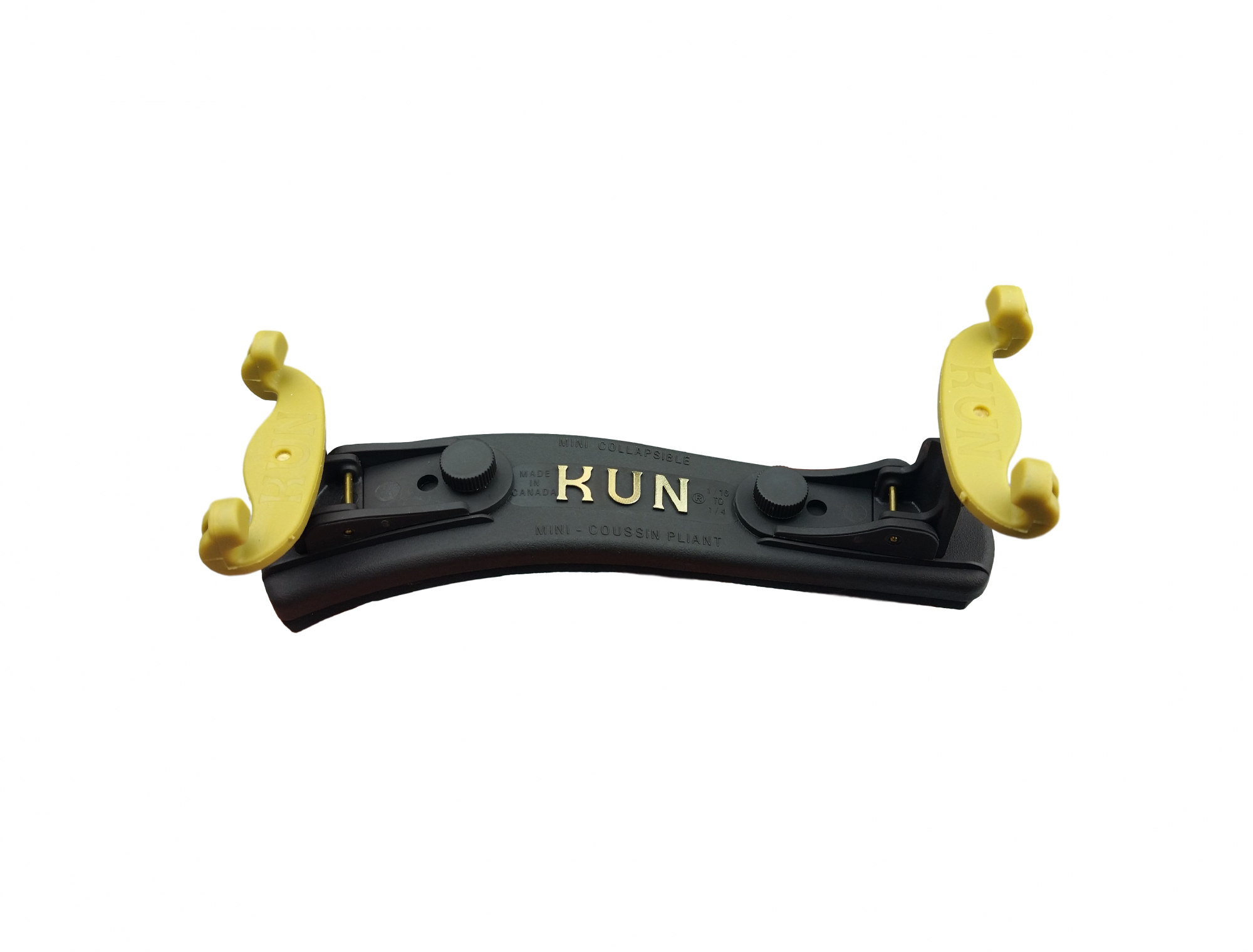 Kun Mini Collapsible Violin Shoulder Rest, 1/16-1/4