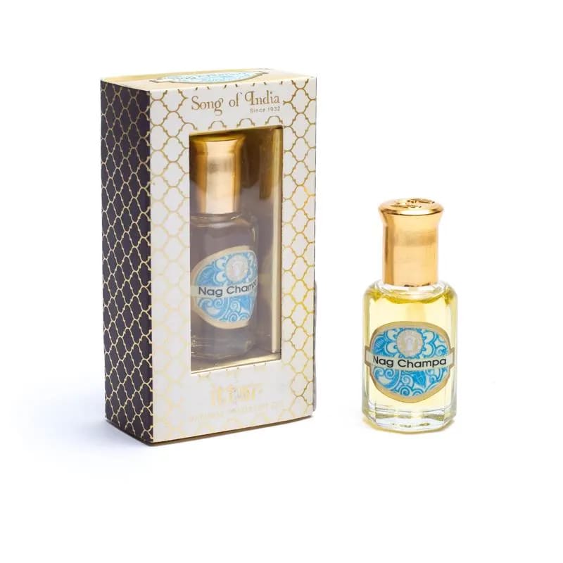 Nag Champa Ayurveda Parfym Olja - Song Of India 10ml