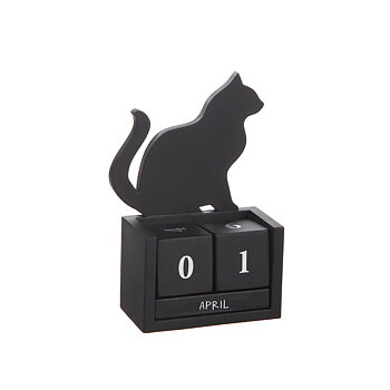 Kalender katt, svart