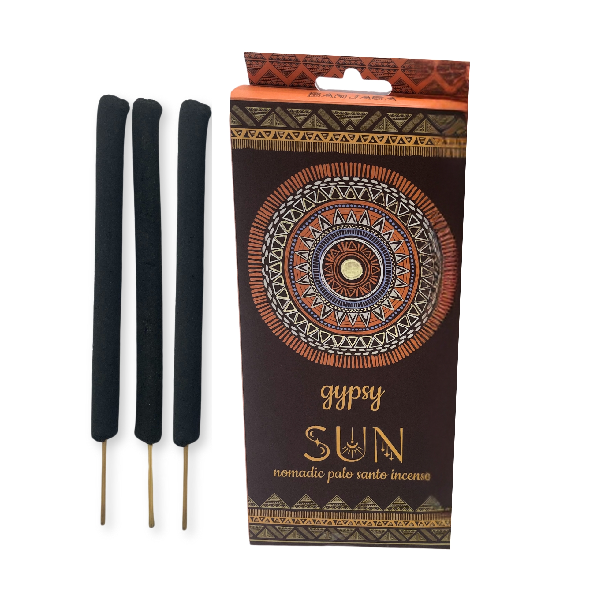 Banjara Gypsy Nomadic Smudge Pinnar - SUN ( Palo Santo)