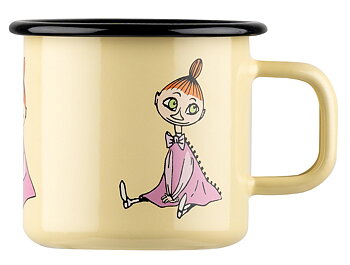 Mumin emaljmugg 3,7 dl - Mymlan, gul