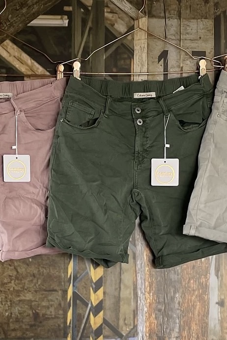 Cabana Living - Bora Shorts Black & Army - 3
