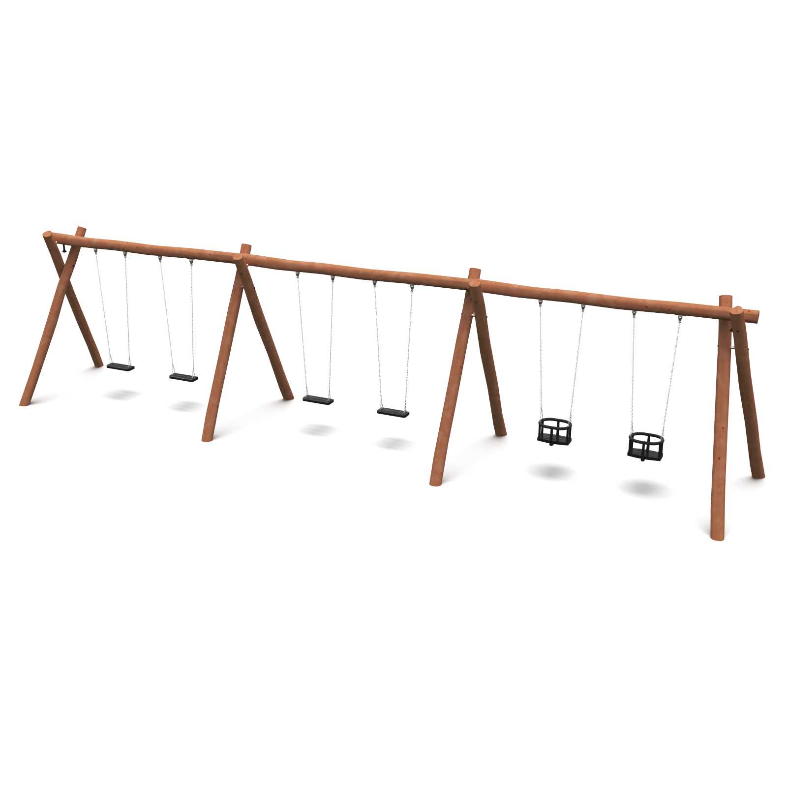Robiniahuske 3 seksjoner standard og baby - 3