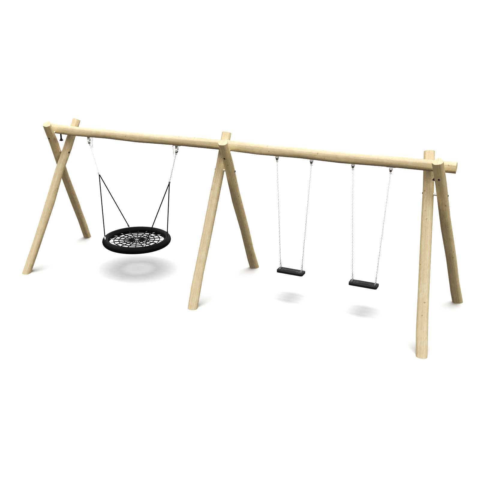 Robinia Gunga 2 Fack Kompis och Standard