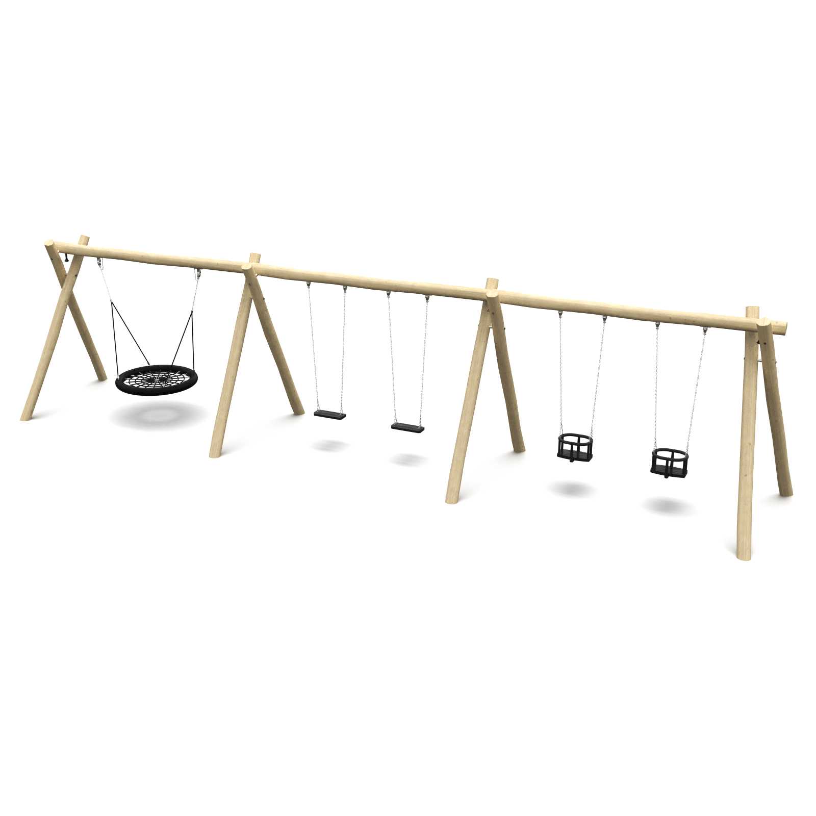 Robinia Gunga 3 Fack Kompis, Standard och Baby