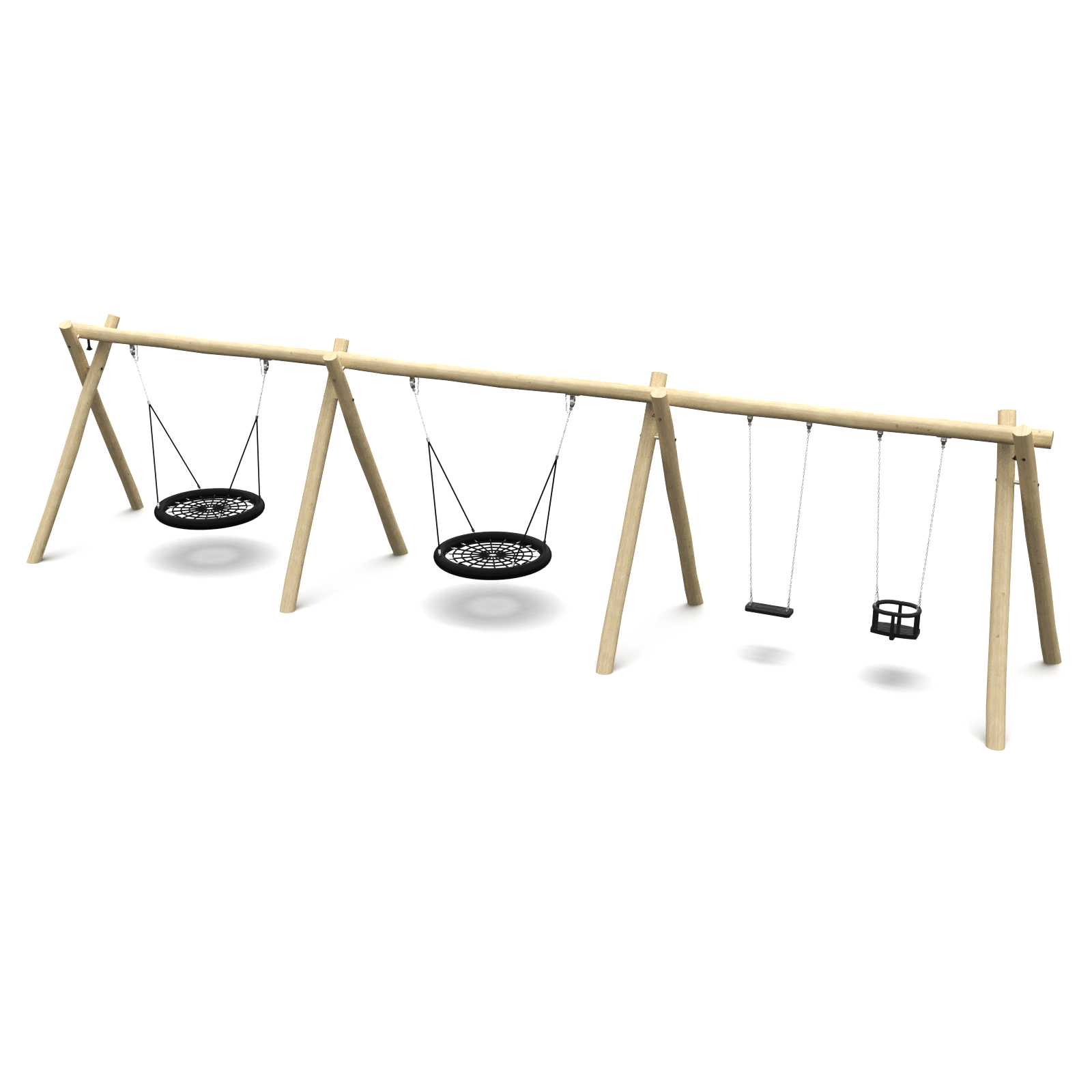 Robinia Gunga 3 Fack 2 Kompis, Standard och Baby