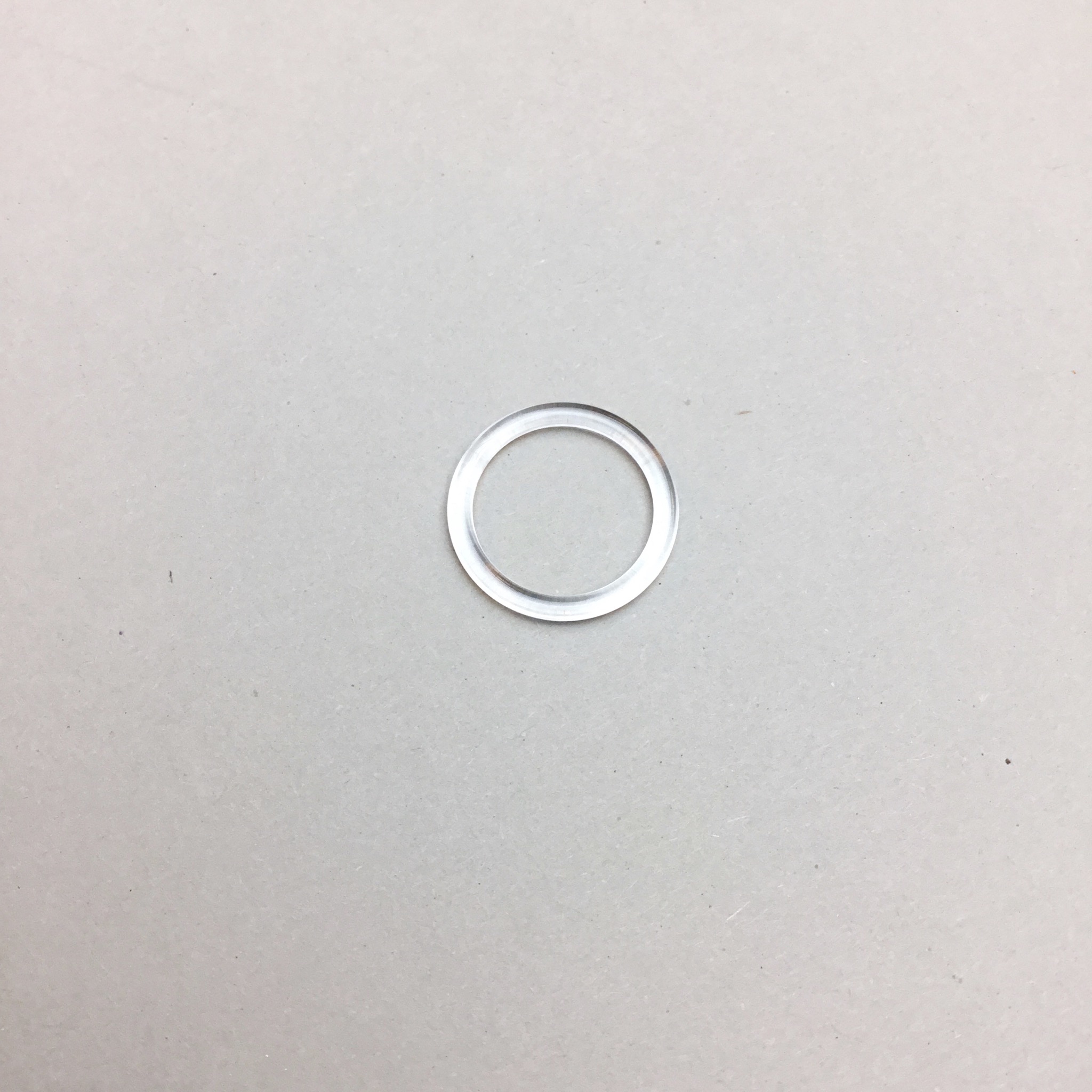 Ring 15mm - transparent