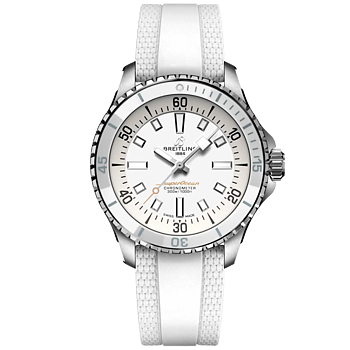 A17377211A1S1 Breitling Superocean Automatic 36 vit gummiband