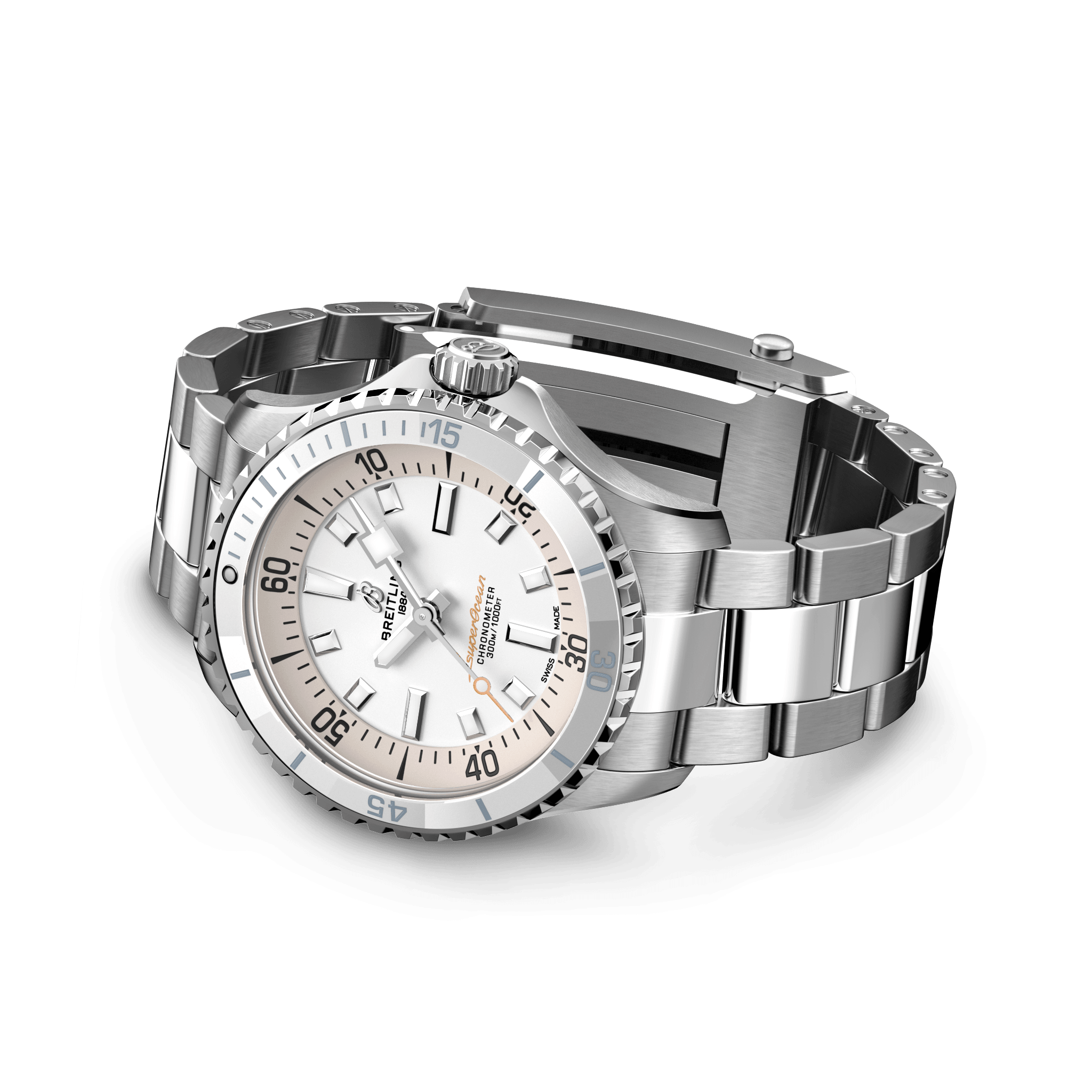 A17377211A1A1 Breitling Superocean Automatic 36 vit länk